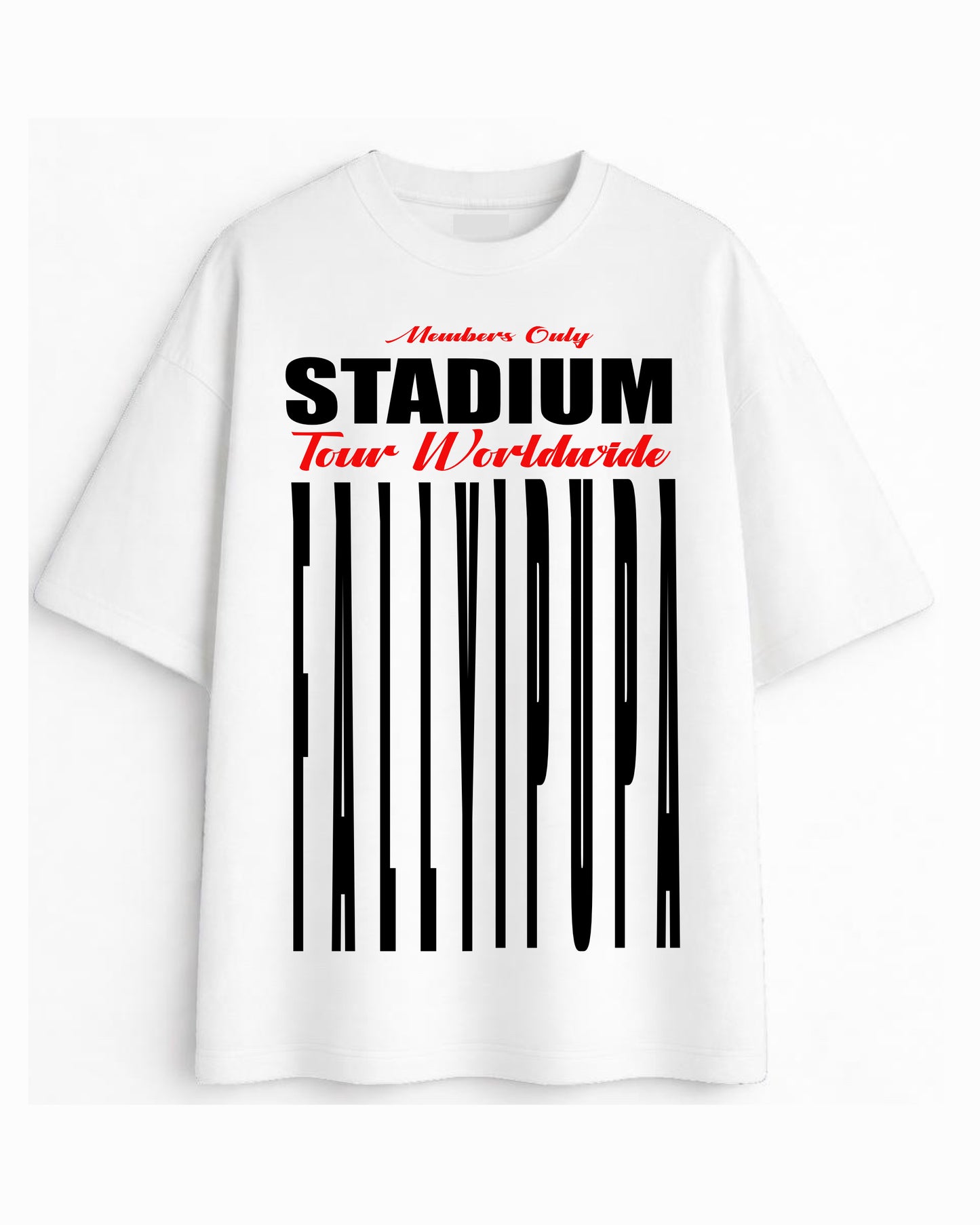T-SHIRT MEMBERS ONLY TOUR WORLDWIDE XX Edition Limitée